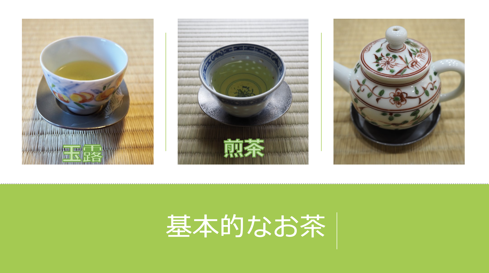 お茶の種類1